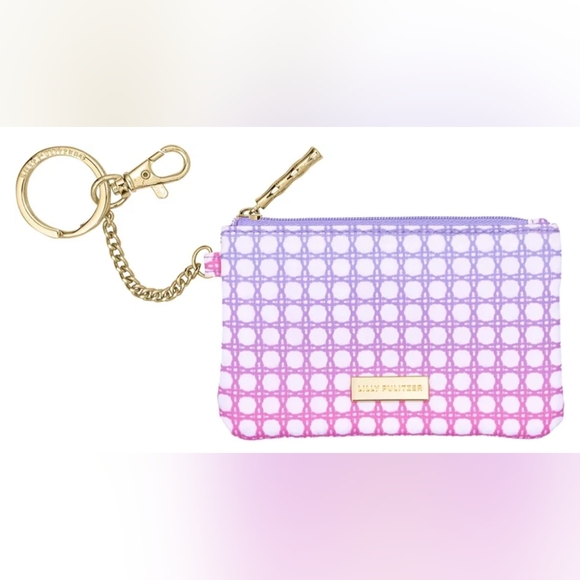 Lilly Pulitzer 🔥 NWT 🔥 ID card with gold hardware. Keychain. NEVER USED! - Picture 7 of 9